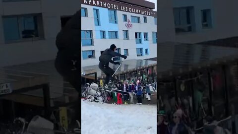 Ski fail in Pas de la Casa