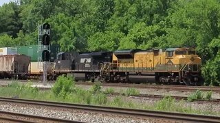 Reading Heritage unit in Norfolk Southern Train Meet from Berea, Ohio June 5, 2021