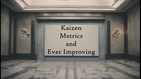 E254 Kaizen Continuous Improvement - 10 people 10 Percent Better & Message Sandwiches