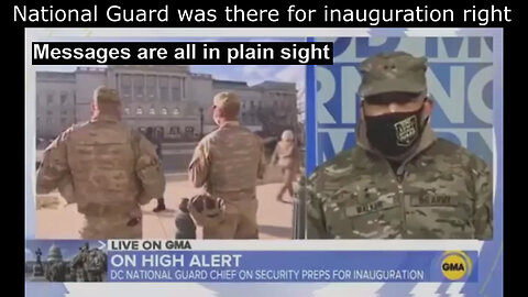 National Guard was there for inauguration right?