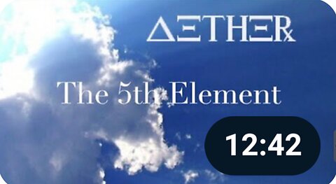 Aether-The 5th Element