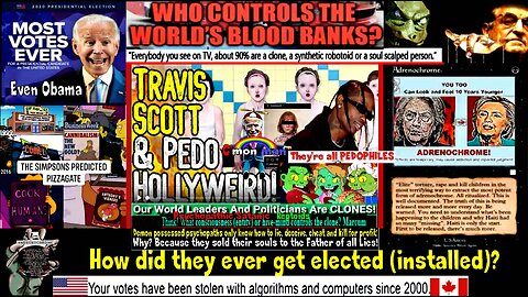 TRAVIS SCOTT AND PEDO HOLLYWEIRD - They're Coming For Our Children! (Related links in description)