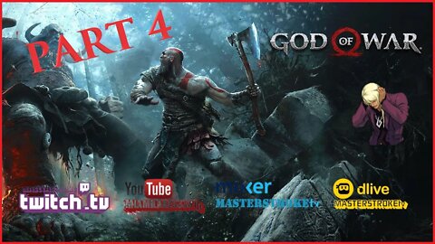 MASTERSTROKEtv Let's Play God of War - Part 4.1 #Gaming #Streaming #Letsplay #Subscribe