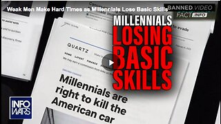 Alex Jones lament millennials’ lack of basic life skills