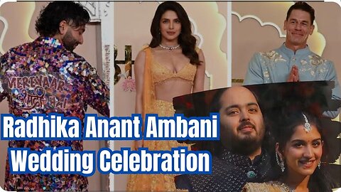 "Celebrating Love: Anant and Radhika's Wedding Journey" Amabani Weddings wibe