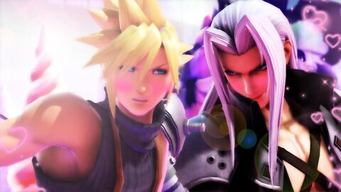 Sephiroth Boss Rush Co-op with Sephiroth and Cloud