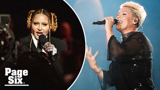 Pink claims Madonna 'doesn't like' her after awkward 'fangirl' encounter