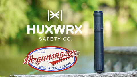 HUXWRX / OSS RAD 45 Modular Silencer Review 🤫 (banned from Youtube...)