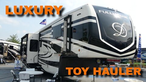 Luxurious 2022 Toy Hauler DRV Fullhouse LX 455