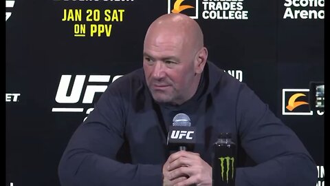 Progressive Canadian Reporter Tries Baiting UFC President Dana White Over Sean Strickland's Remarks