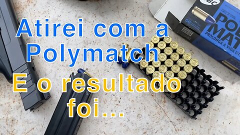 Como a munição Polymatch se comporta na arma | Teste de Precisão | Você não vai acreditar...