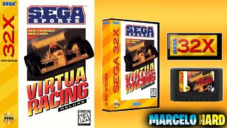 Virtua Racing Deluxe - Sega 32x (Demo 1 Minute)