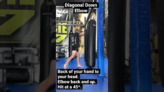 Diagonal Down Elbow
