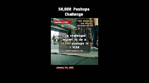 Crossed 6K Pushups today - workout 38