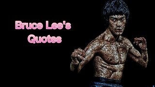 Bruce Lee's Forgotten Wisdom to Strengthen Weak Character