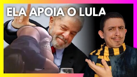 A Anitta apoia o Lula. E daí?