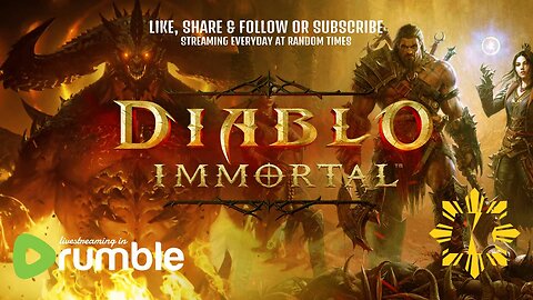 ▶️ WATCH » DIABLO IMMORTAL » IMMORTAL » A SHORT STREAM [6/6/23]