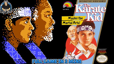Karate Kid (NES) - Full Game in 3 Minutes