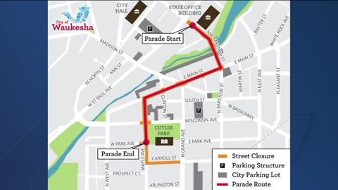 City of Waukesha releases new parade route for 2023 parades