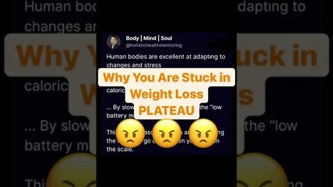 Are you stuck in a weight loss plateau?😟 Subscribe to PPNutra