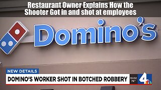 Domino’s Employee was Shot in Head During an attempted Robbery