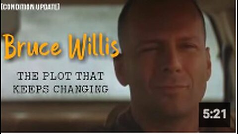 The Bruce Willis vaccine cover up evolves!