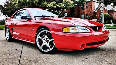 1997 Ford Mustang SVT Cobra 4.6L 32-Valve V8 5 Speed Manual Rio Red Low Miles