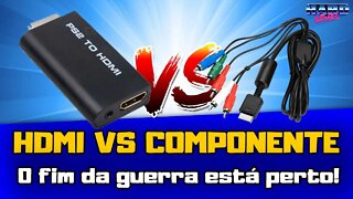 HDMI vs COMPONENTE - O FIM DA GUERRA DOS CABOS! PS2 COM HDMI EMBUTIDO EM BREVE!