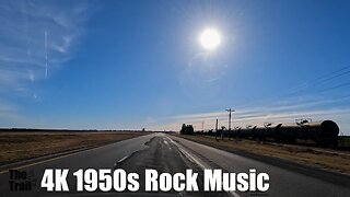 1950s Rock Music - My Shady Little Lady | Texas | Drive Highway 84 Roscoe TX | 20230217