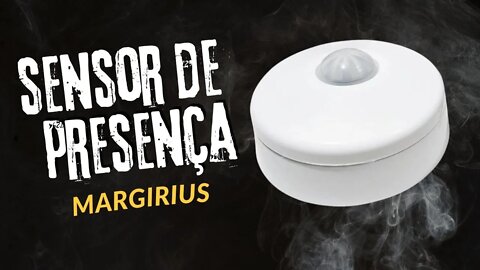 Sensor de Presença Margirius para Iluminação com Fotocélula | Unboxing, Overview e Como instalar