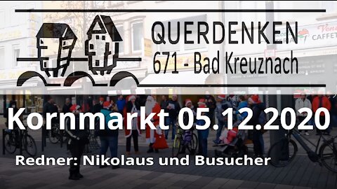 Nikolaus und Gäste 05.12.2020 Querdenken Bad Kreuznach