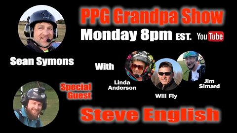 E 128 Steve English - WARNING - May talk about paramotors - Paramotor Podcast