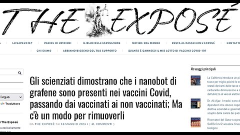 Grafene Ovunque+Tutto sul Grafene e Vaccini,dove vogliono arrivare -META ANALISI