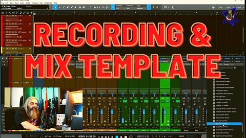 Recording and Mix Template in Studio One