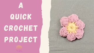 How to Crochet a Puff Flower - Easy for Beginners