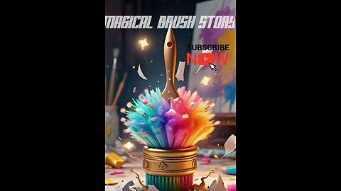 The magical paint brush of sparkle. Magical story for kids