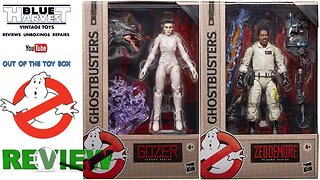 GHOSTBUSTERS GOZER, ZEDDEMORE AND TERROR DOG REVIEW