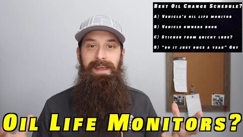 Should You Trust Oil Life Monitors or Follow the Owners Book?