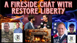 #FireSideChat with Brig. General Blaine Holt and Lt. Colonel Darin Gaub 🔥🔥🔥 #WeThePeople #RestoreLiberty