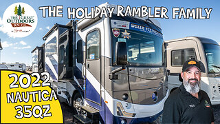 NEW DIESEL MOTORHOME-2022 Nautica 35QZ by Holiday Rambler!