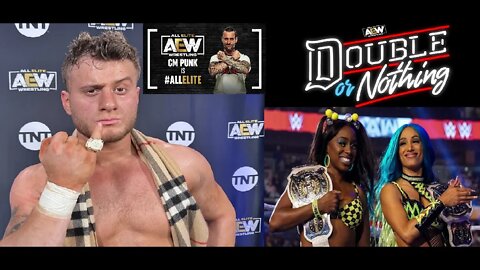 MJF Walks Out On AEW, Sasha & Naomi Fans Inject Identity Politics Into It + CM Punk's Hypocrisy