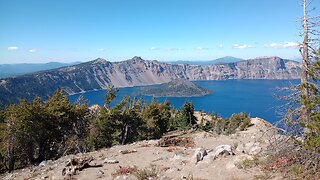 WIZARD ISLAND: A Volcanic Island Hike in Crater Lake National Park, OR, USA!