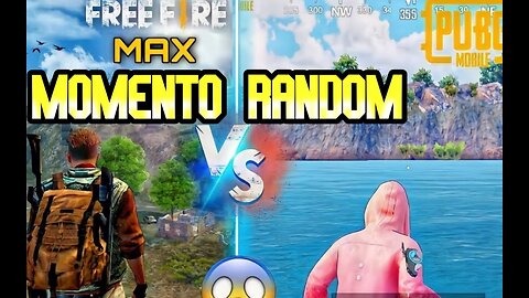 Pubg mobile VS free fire max MOMENTO RANDOM ????cul es mejor JUEGO