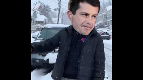 Pete ButtPlug Shoveling Snow With His Super Hero! Big Dick Levine?