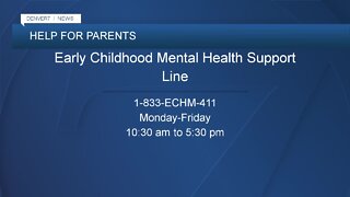 New, free support line available for parents of kids under 6