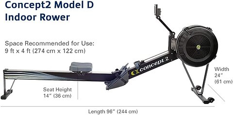 Concept2 Model D Indoor Rowing Machine with PM5 Performance Monitor