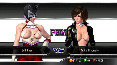 [1440p] Rose and Reiko Cosplay in Alter-Ego Costumes | Rumble Roses XX