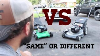 DID YOU GET RIPPED OFF BUYING A CUB CADET LAWN MOWER PART 2 WEEDEATER VS CRAFTSMAN / MTD