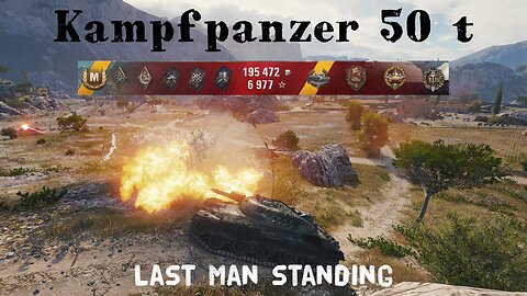 World of Tanks | Kampfpanzer 50 t | 1v4 Last Man Standing