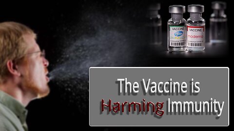 These 3 charts show the vaccine is harming immunity...
